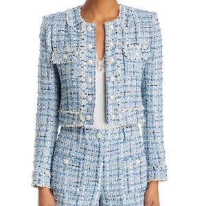 NWT generation love Valentina tweed blazer size L